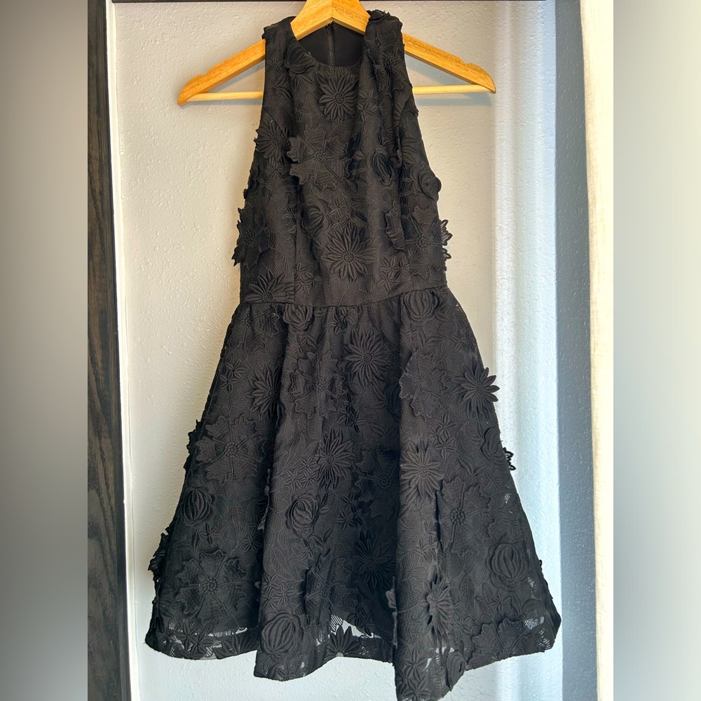 Alice and Olivia black cocktail dress